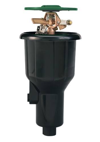 Orbit 20 Pack Brass Pop-Up Impulse Impact Lawn Sprinkler in Canister, Water Yard - 55034
