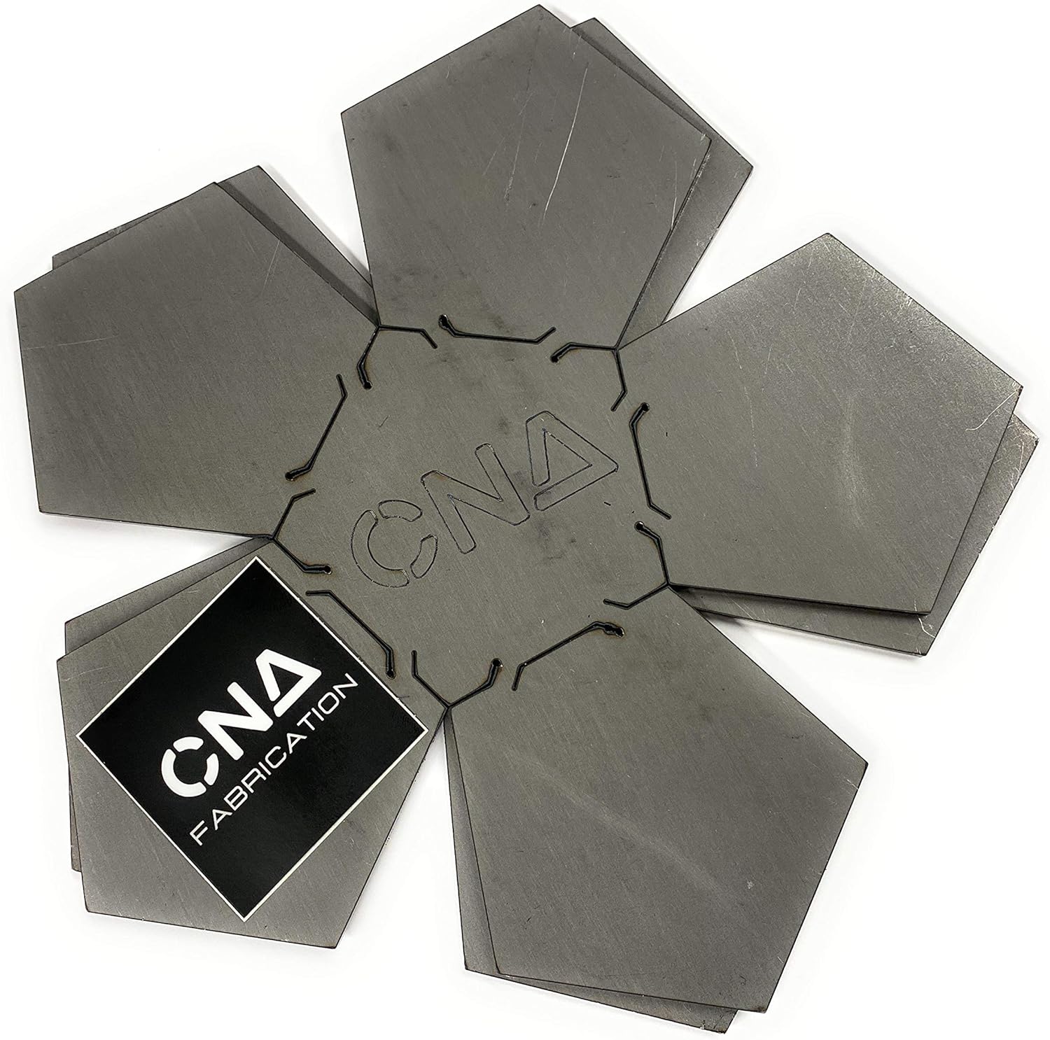 Welding Kit - Folding Pentagon Ball (Dodecahedron) - 2 Inch Sides - 11 Gauge (1/8