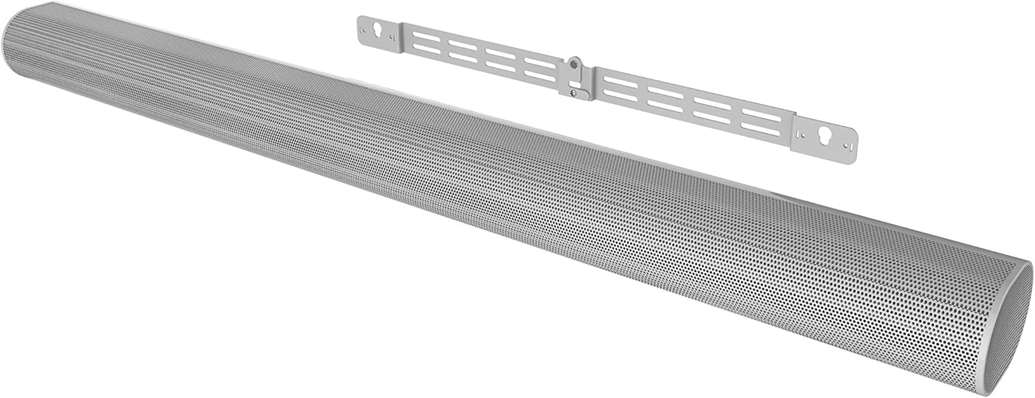 Soundbass Arc TV Mount, White, Compatible with Sonos Arc Mounting Bracket for TV, Full Hardware Kit Included, Arc Soundbar, Designed in The UK Pack of 2