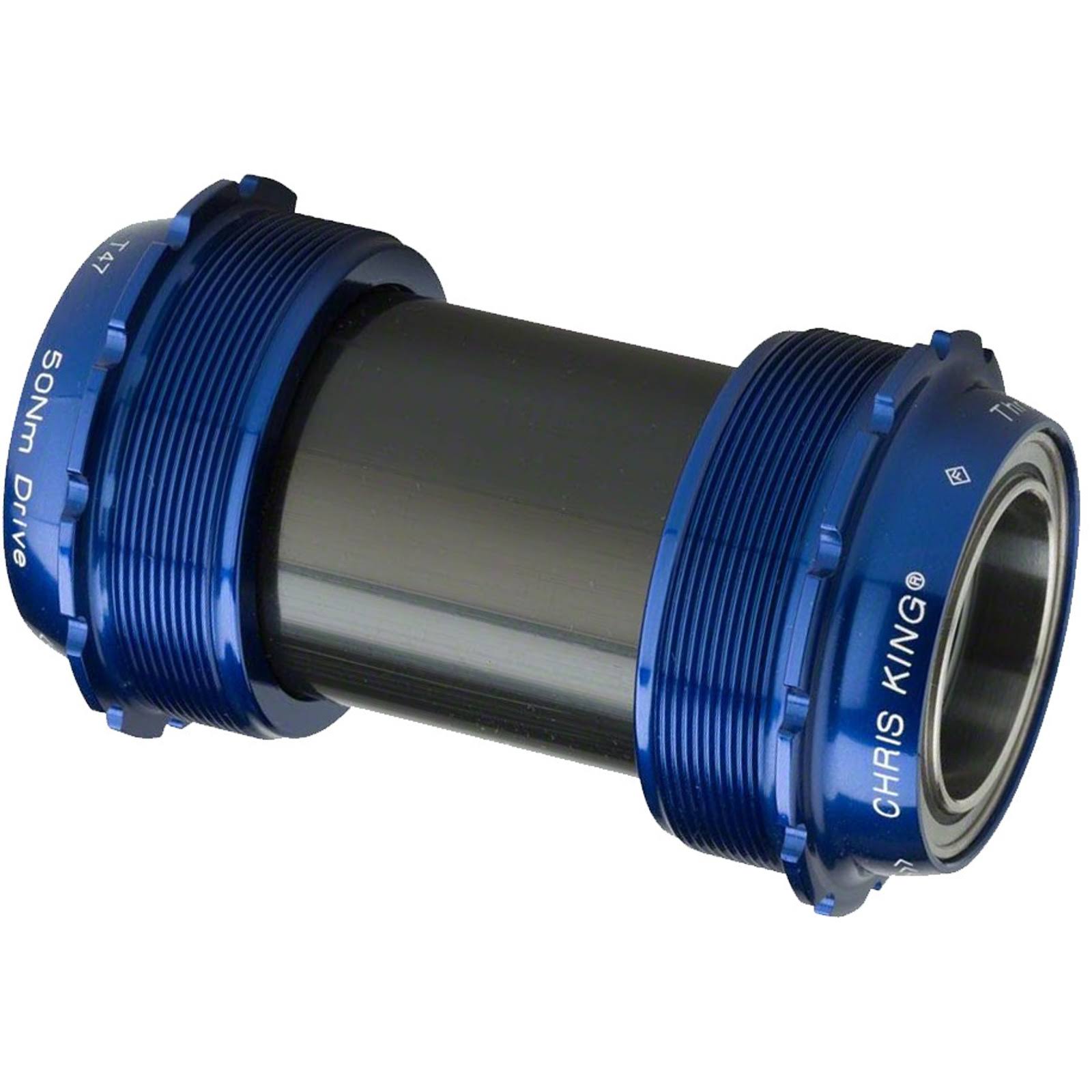 Chris King ThreadFit T47 24x Bottom Bracket Ceramic Navy