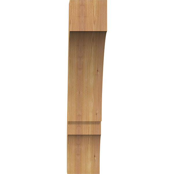 6x22W x 24x22D x 30x22H Balboa Rough Sawn Brace, Western Red Cedar