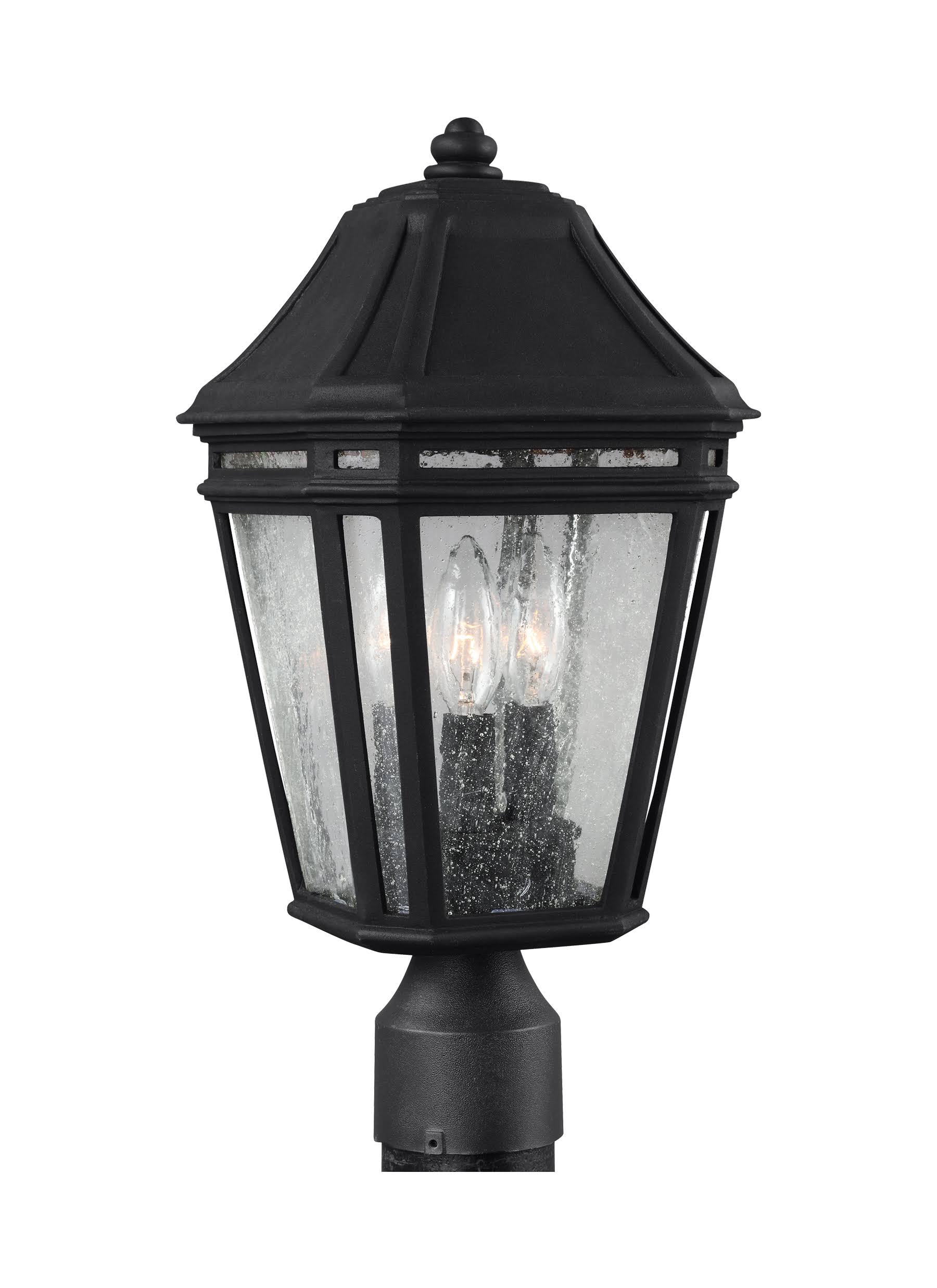 Feiss OL11307BK Londontowne 3 - Light Outdoor Post Black