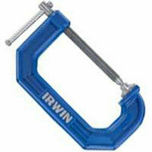5 Pack Irwin 225104 Quick-Grip 4x22 C-Clamp - 3x22 Depth