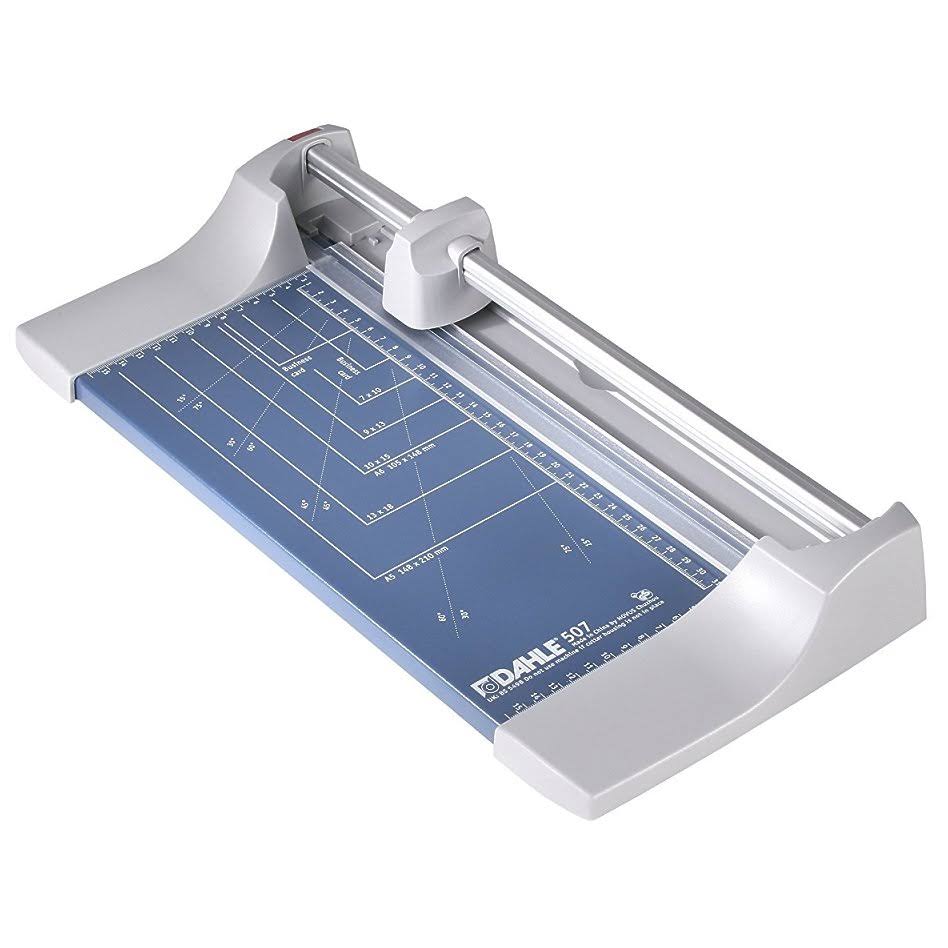 Dahle 507 Personal Rolling Trimmer, 12.5x22 Cut Length, 7 Sheet Capacity, Self-Sha