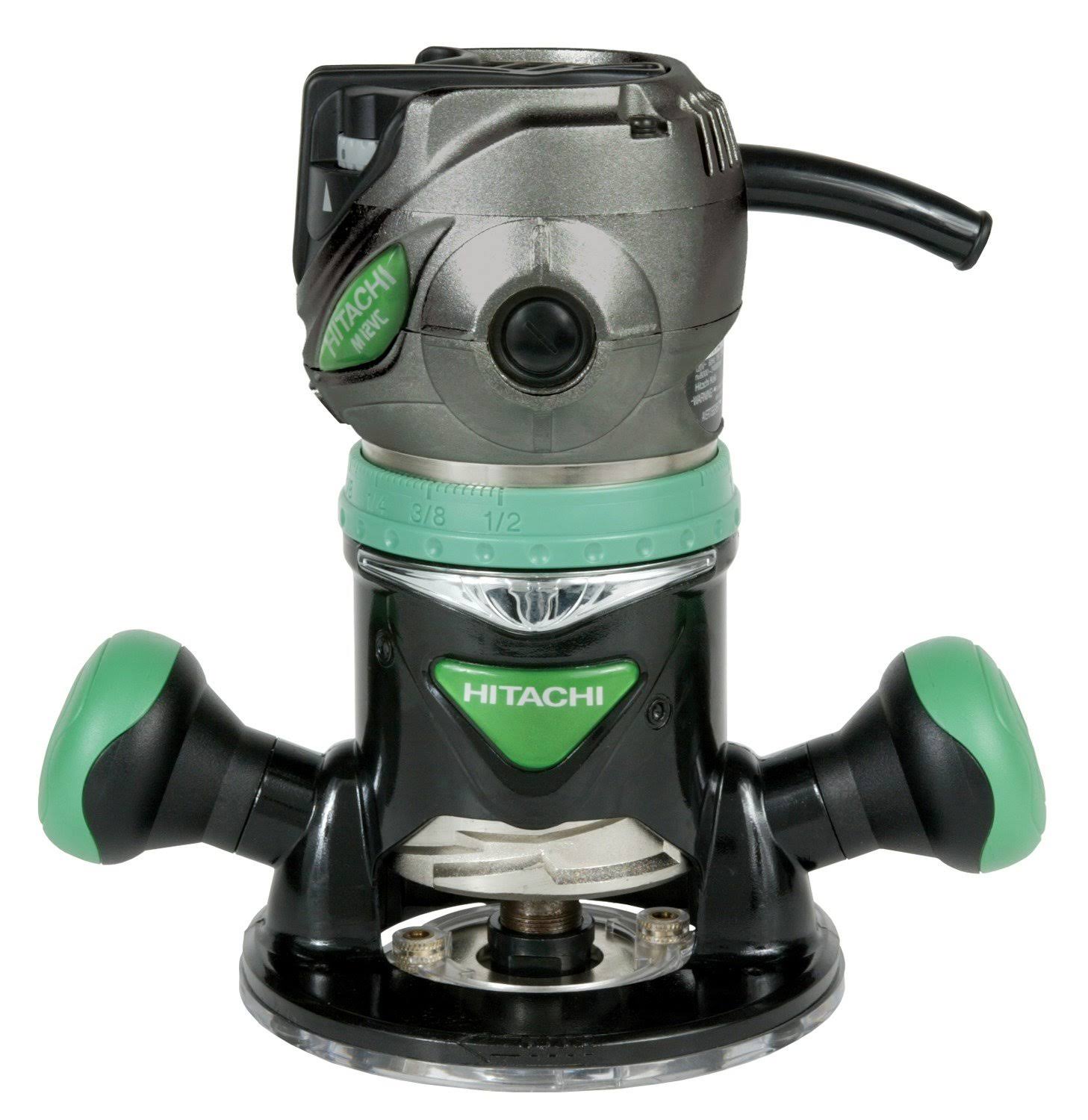 Hitachi M12vc 2-1/4 HP Fixed Base Router - Variable Speed