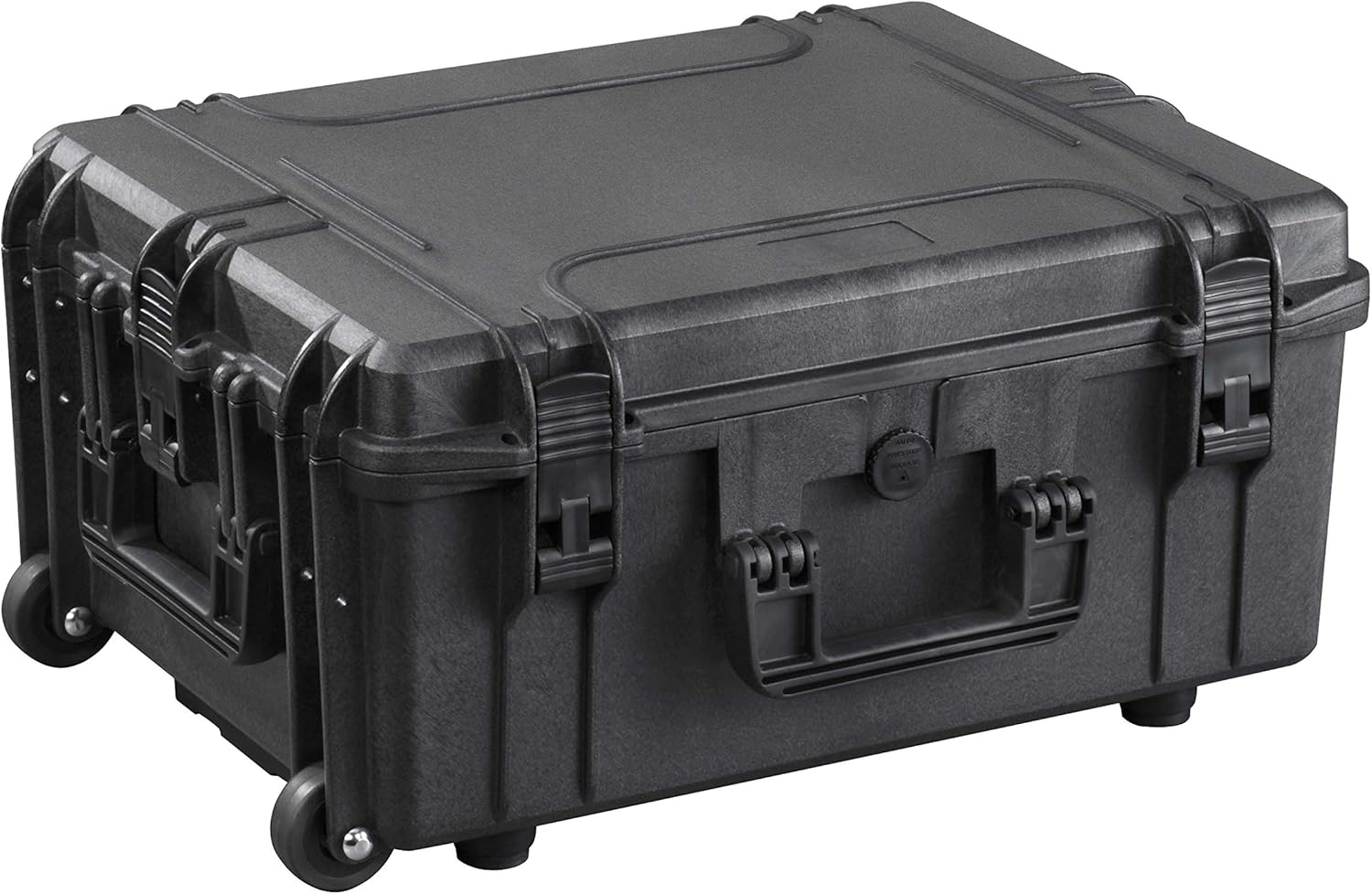 MAX Cases IP67 Cert Waterproof & Dustproof Case with Extendable Trolley Handle & Wheels, Black, MAX520STR