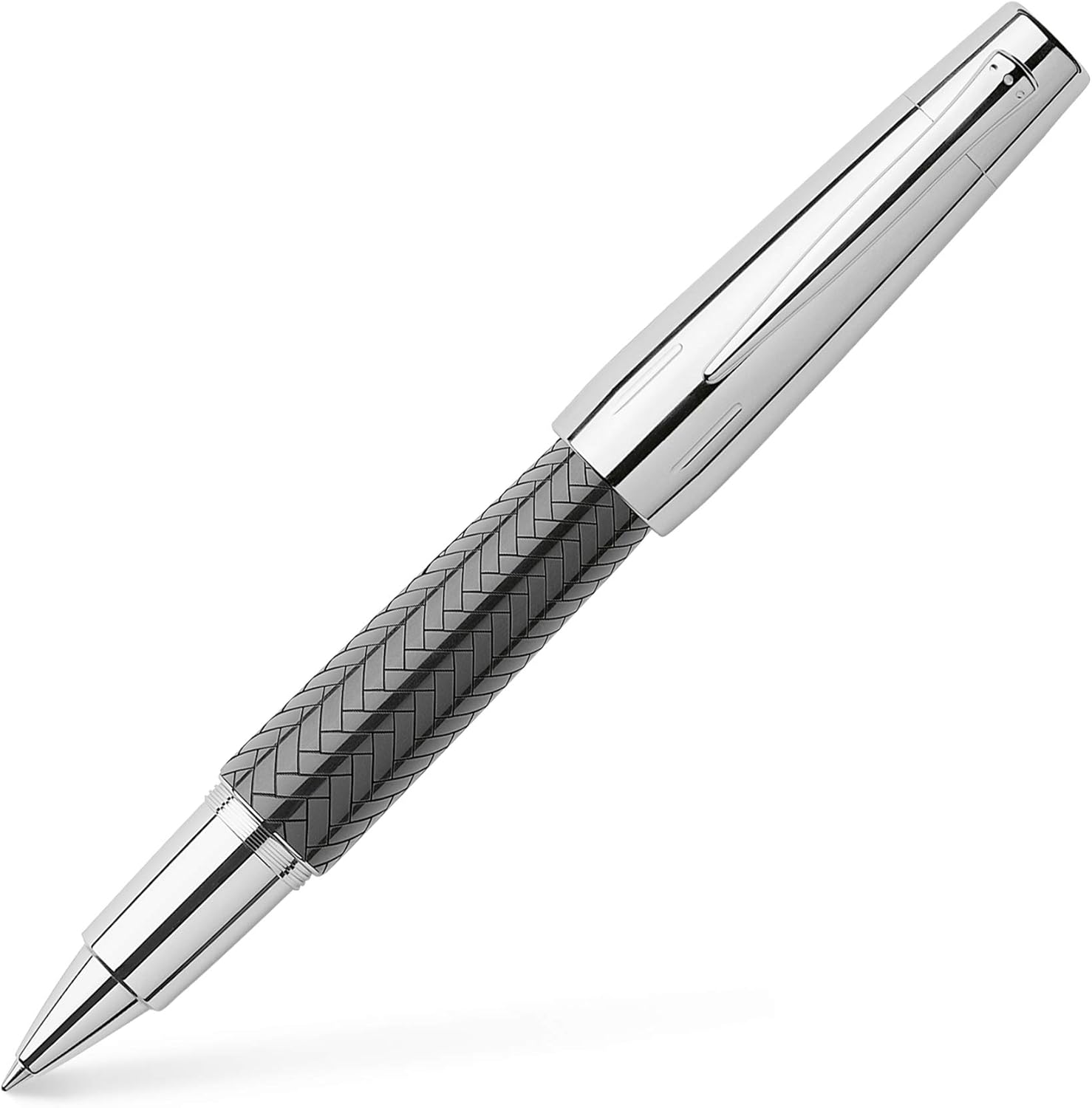 Faber-Castell e-motion Rollerball Pen - Parquet Black