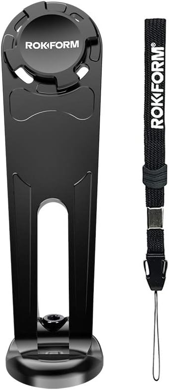 Rokform Pro Series, Quad Tab, Twist Lock, Bike Stem Phone Mount, Aircraft Aluminum, Ultra Light , Adjustable, BLACK Pack of 2