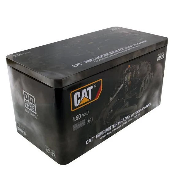 Caterpillar 18M3 Motor Grader Special Edition - 1/50 Scale, Black