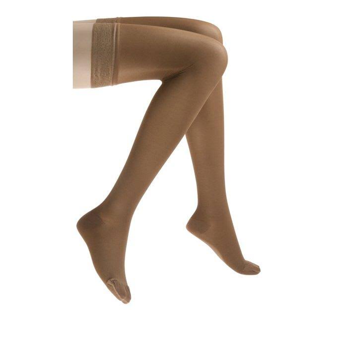 Jobst Ultrasheer 20-30 mmHg XL Espresso Thigh High Silicone Lace Strip