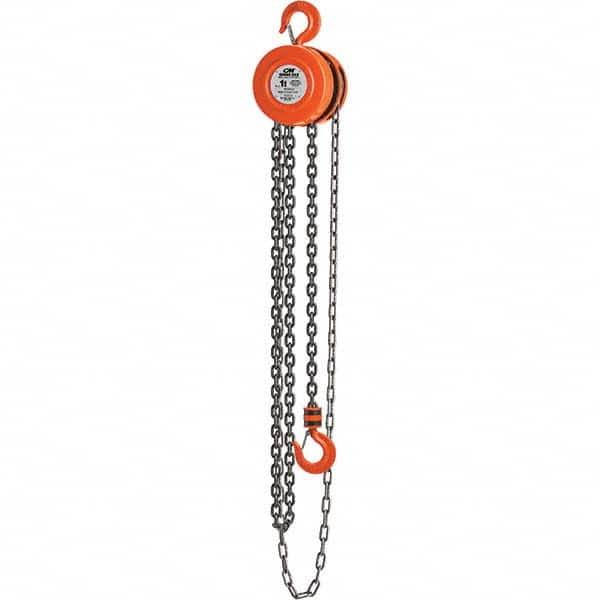 cm Series 622 Hand Chain Hoist, 1 Ton Capacity, 10ft. Lift 2256A