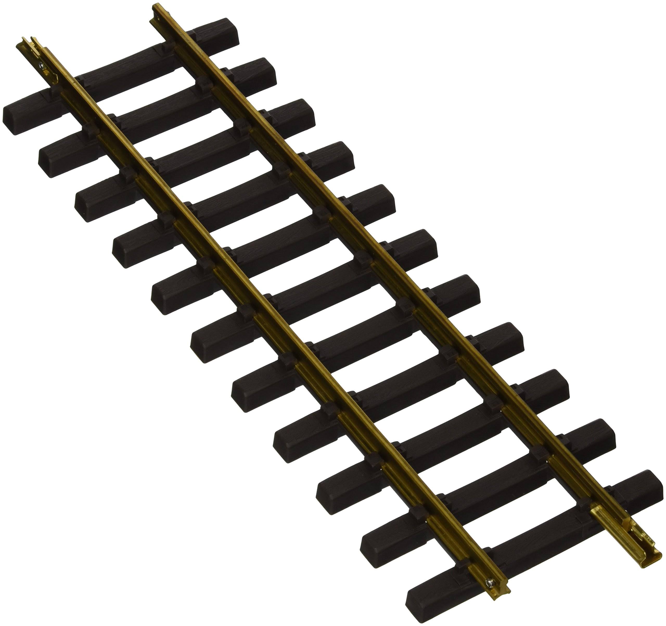 Bachmann 1& Straight Brass Track (12) (Large Scale) - BAC94651