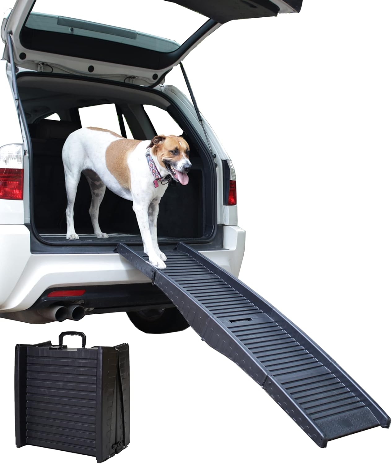 Silly Millie Compact Folding Pet Ramp for Your Dog & Cat. Great for Cars, Trucks and SUVs Pack of 2