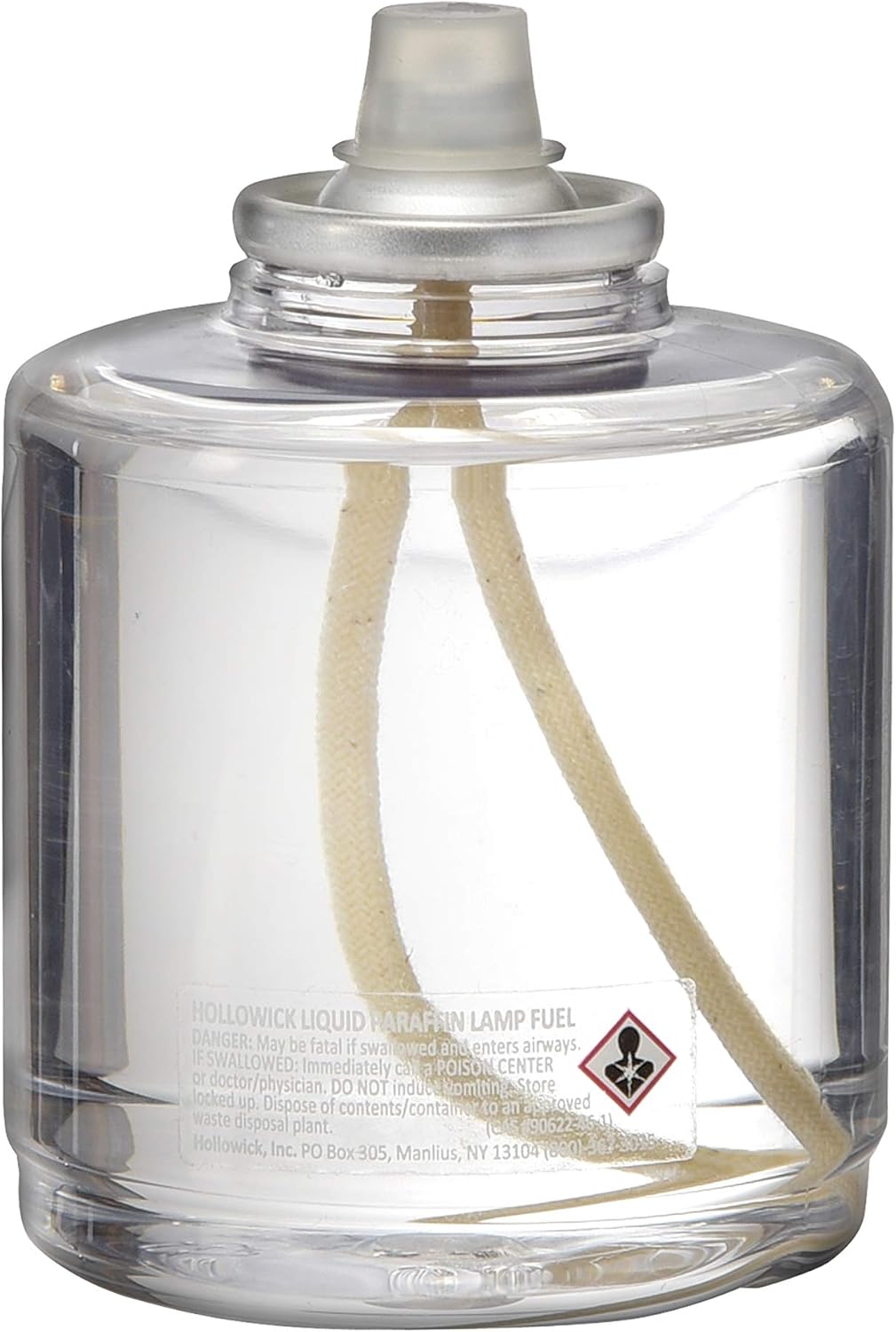 Hollowick - HD50 50 Hour Disposable Liquid Candle (48/case) Commercial FOODSERVICE USE ONLY,Clear Pack of 2