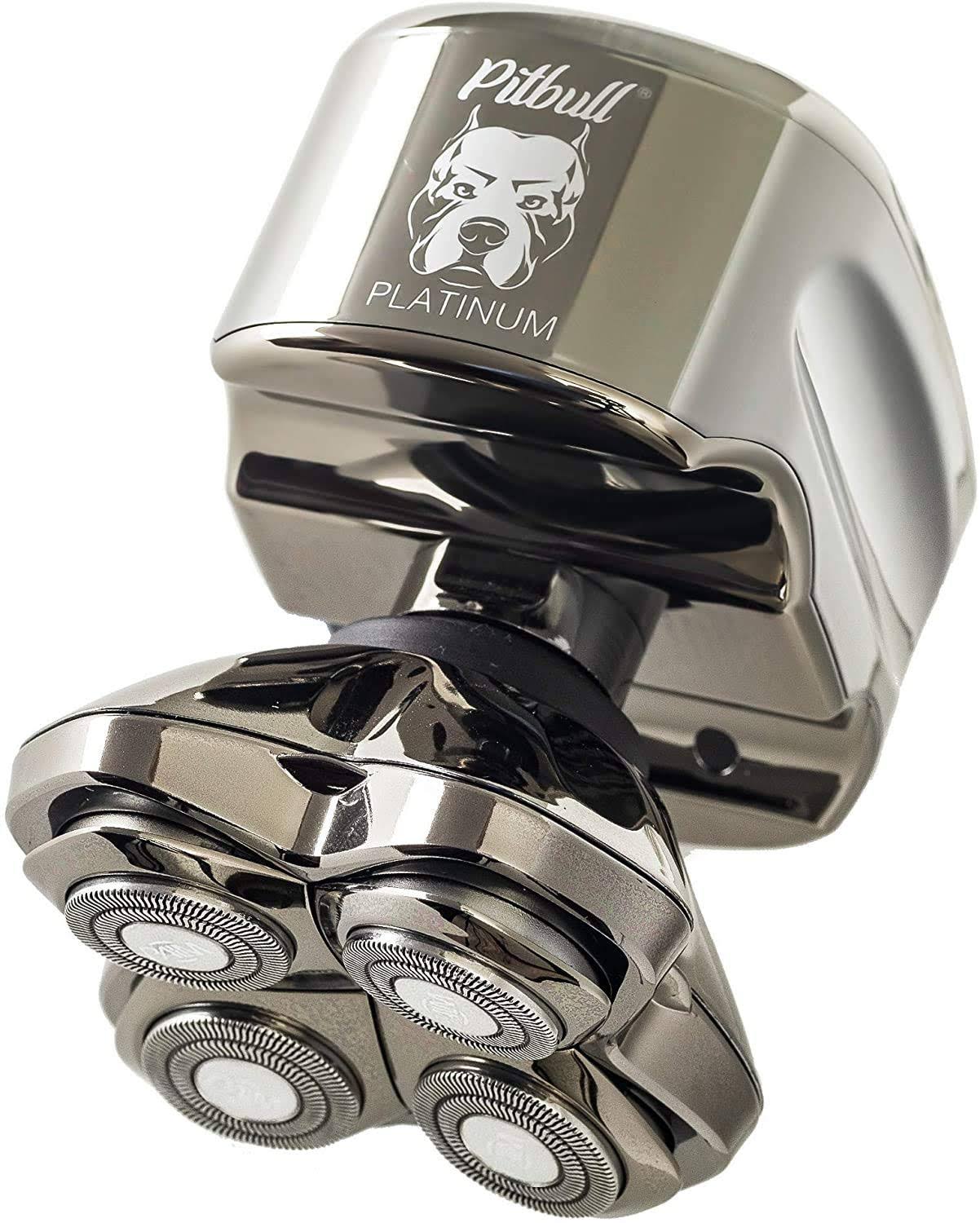 Skull Shaver Pitbull Platinum Pro Electric Razor for Head and Face