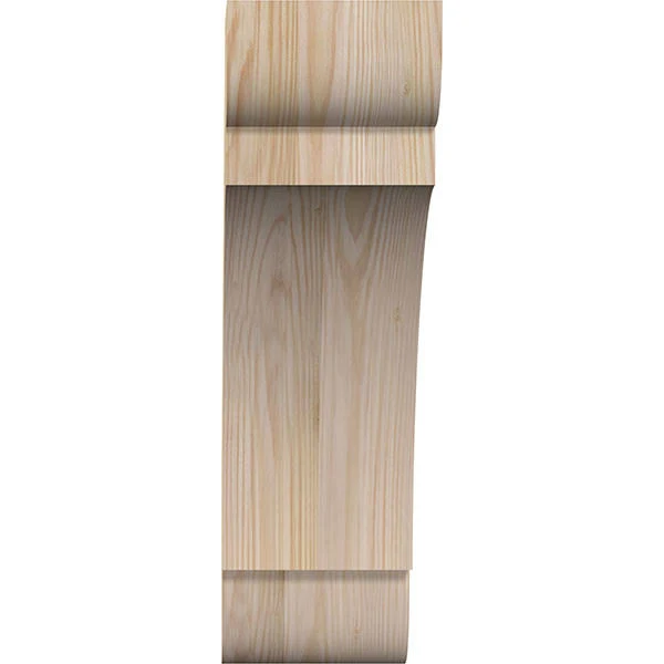 Ekena Millwork BRC06X16X20OLY00RDF Olympic Brace, 16x22D x 20x22H, 6x22W Douglas Fir (Rough Sawn)