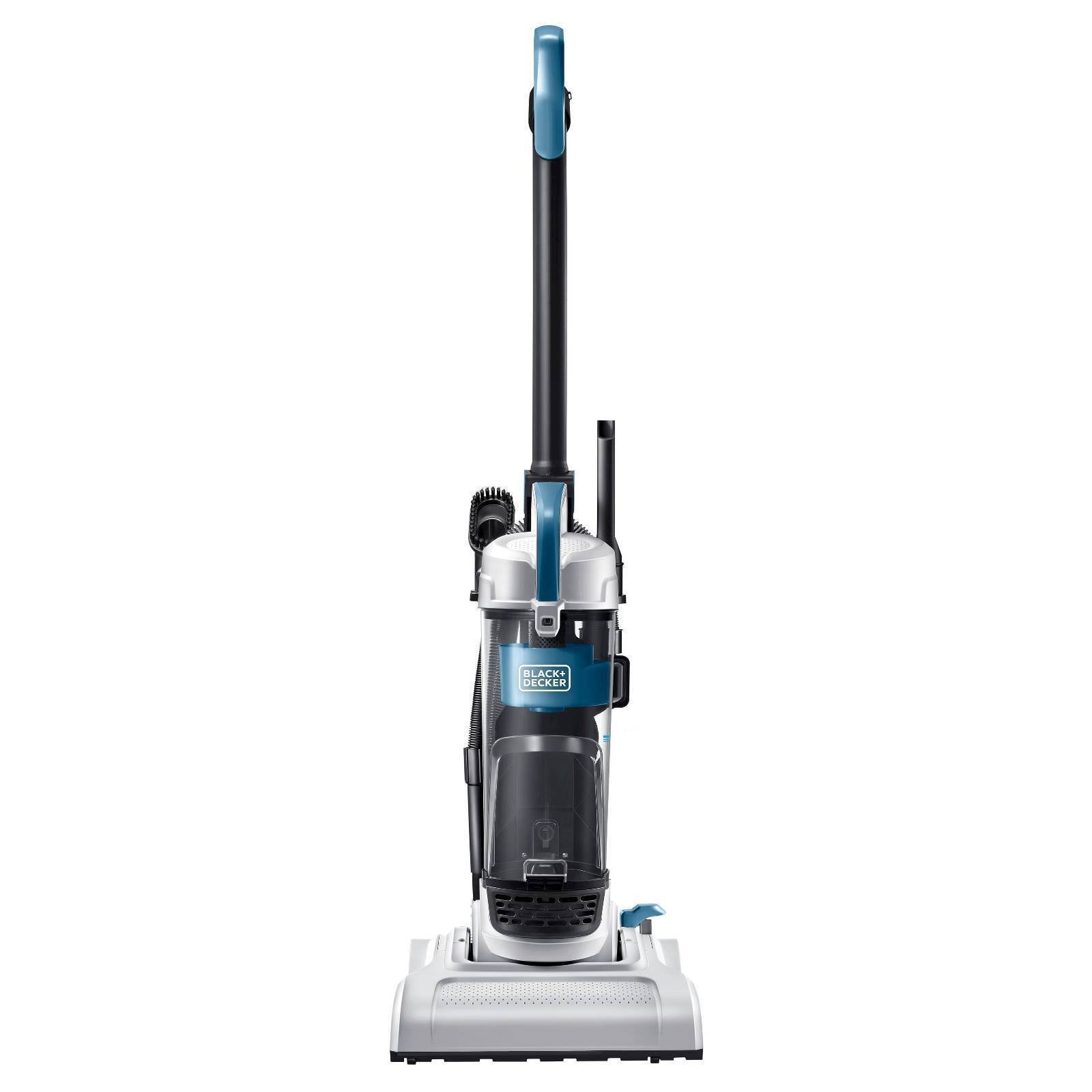 Black u0026 Decker Lightweight Compact BDLCE101 Upright Vacuum, White/Aqua