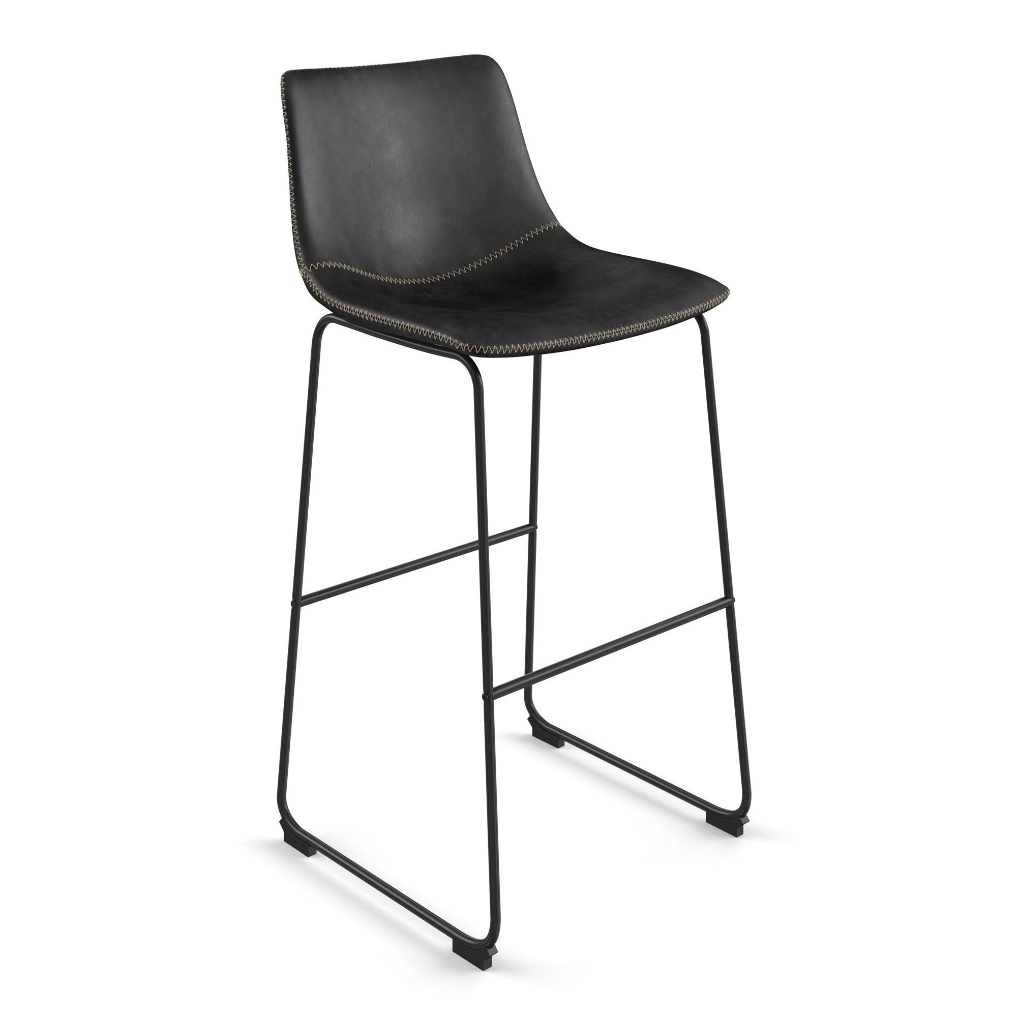Aeon Furniture Barstool in Black - Set of 2