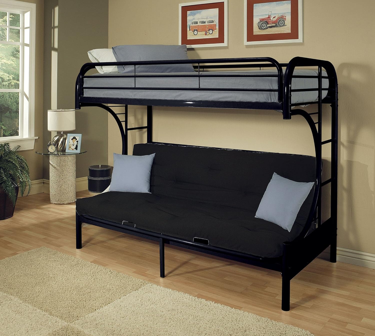 Acme Eclipse Twin/Full Bunk Bed