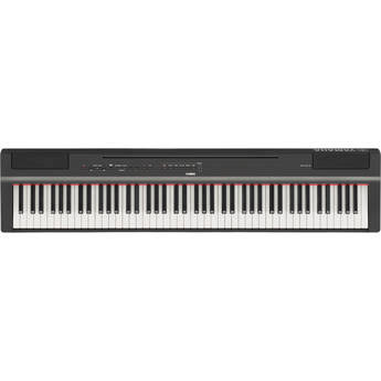 Yamaha P-125 88-Note Digital Piano with Weighted GHS Action (Black) P125B