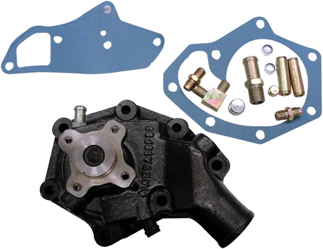 Complete Tractor 1406-6201 New Water Pump for John Deere Tractor 1520 2030 2280-RE19944, Black