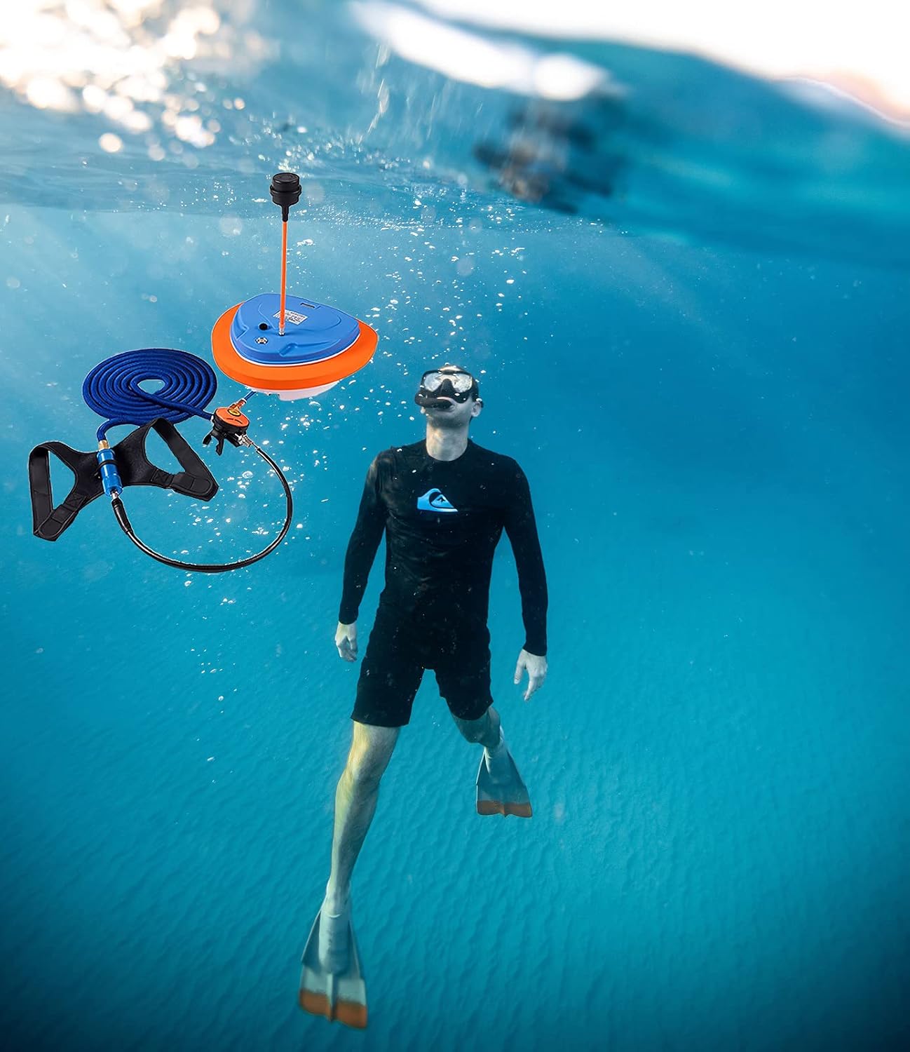 Unsvorns Dive System, Surface Air Supply Diving Equipment for Metal Detecting, Beach and Water Hunting