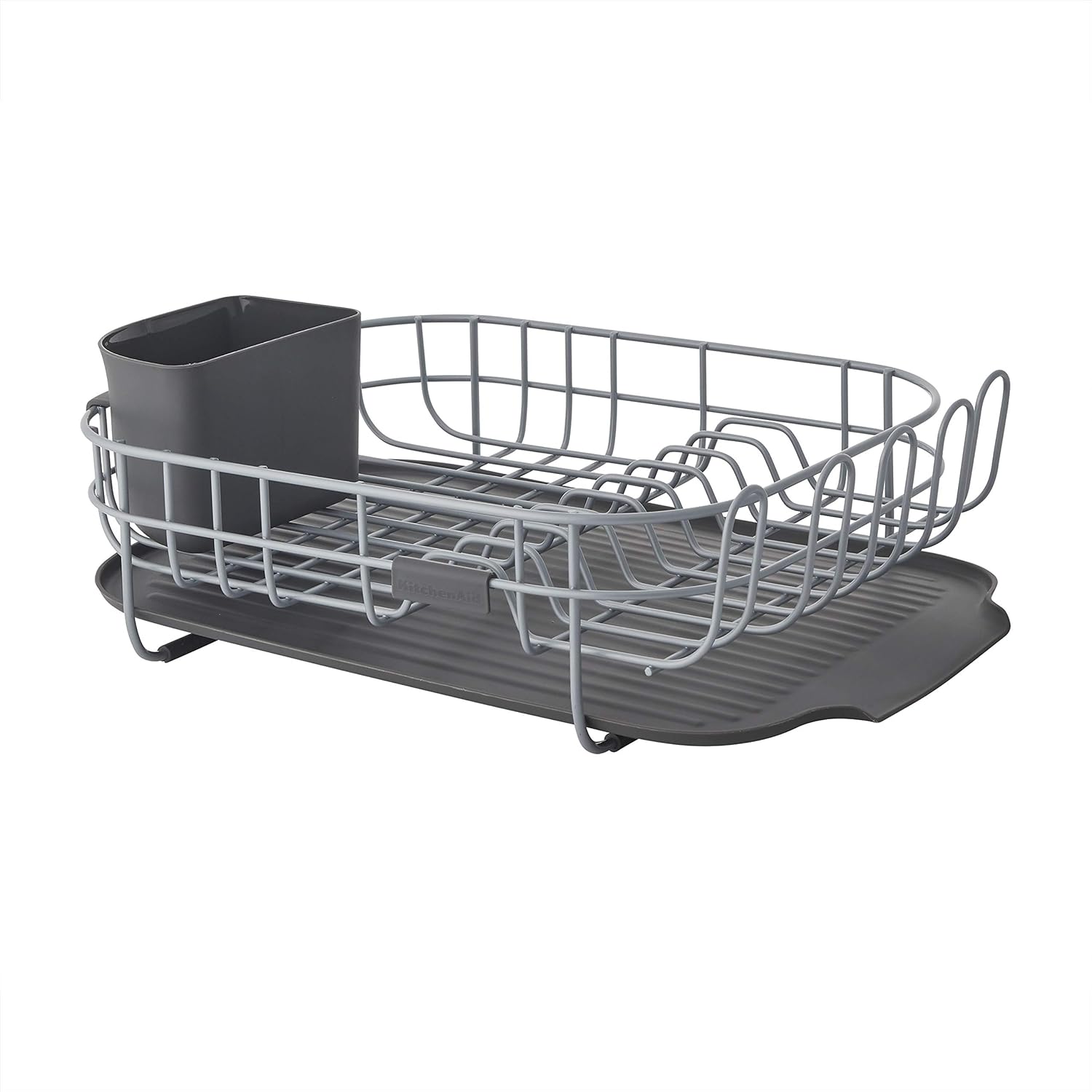 KitchenAid Full Size Dish Rack, Light Grey Pack of 2