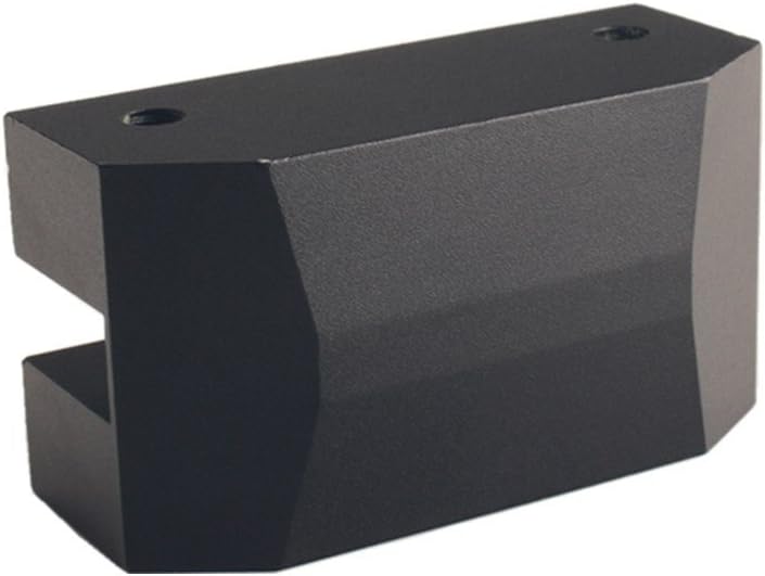 Dewhel Jack Pad Adapter Billet Anodized Black Aluminum Floor Jack For 5th Gen Camaro 10-15 Lexus GSF Ford Focus Pack of 2