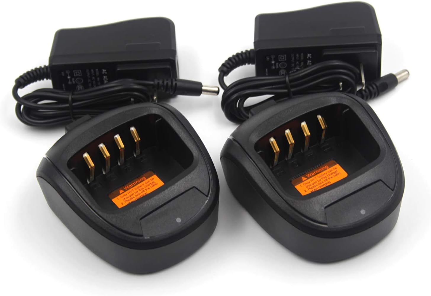(2-Pack) CH10A03 Rapid Battery Charger for HYT TC-610 TC610S BL2001 BL1204 Hytera TC620 Portable Radios Two Way Radio