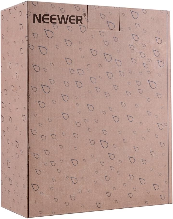 Neewer Photography 3 Roller Wall Mounting Manual Background Support System, including Two(2) Tri-fold hooks, Six(6) Expand bars, Three(3) Chains