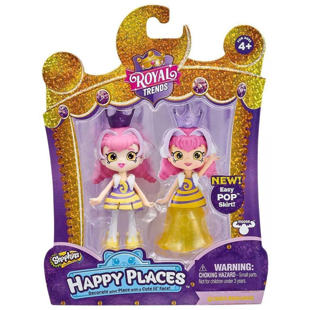 Shopkins Happy Places Royal Trends Queen Beehave Lil& Shoppie Pack