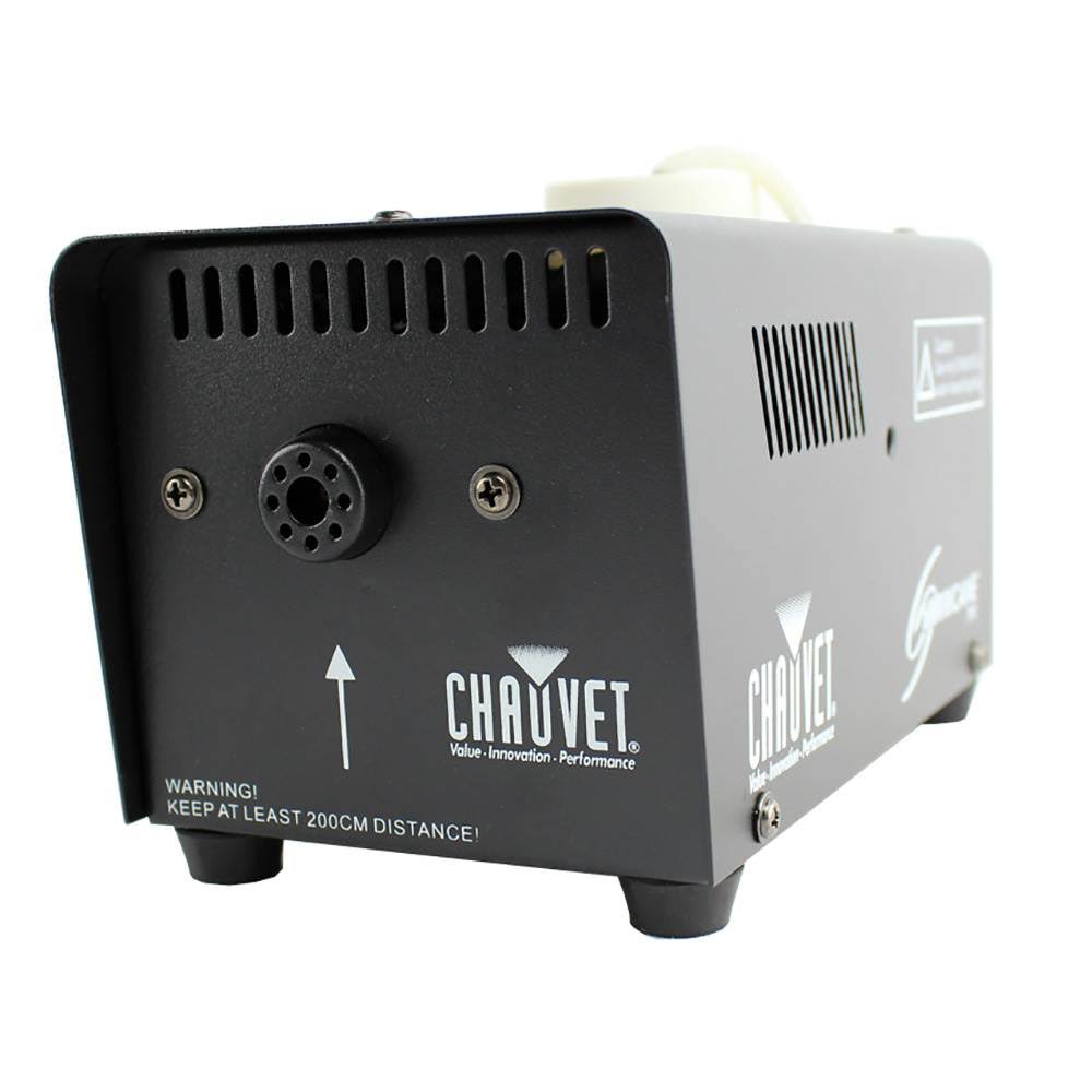 Chauvet DJ Hurricane Pro Fog Smoke Machine with Fog Fluid and Remote (2 Pack)