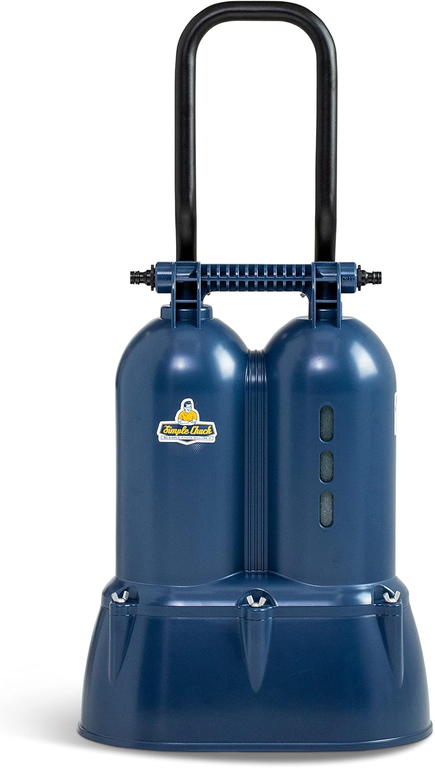 CR Spotless - Simplest RV & Car Wash System, Spotless Rinse Works for All Vehicles, Motorcycles, Bikes, Boats, Planes, Yachts, Deionized Water System - Towel Drying Eliminated (Simple Chuck)