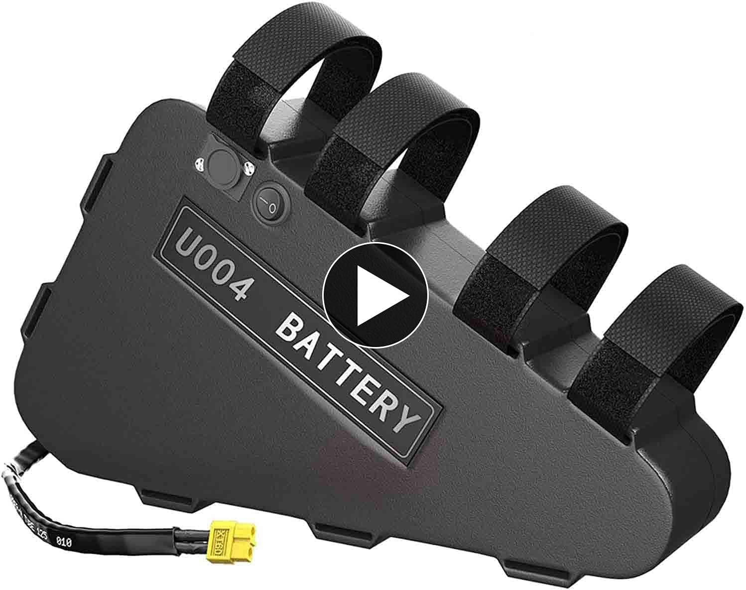 Unit Pack Power Official (2-5 Days Delivery) U004 Battery - 48V/52V 28.8Ah/24Ah/ 20Ah Electric Bike Lithinum Battery for Bafang Voilamart AW Ancheer and Other