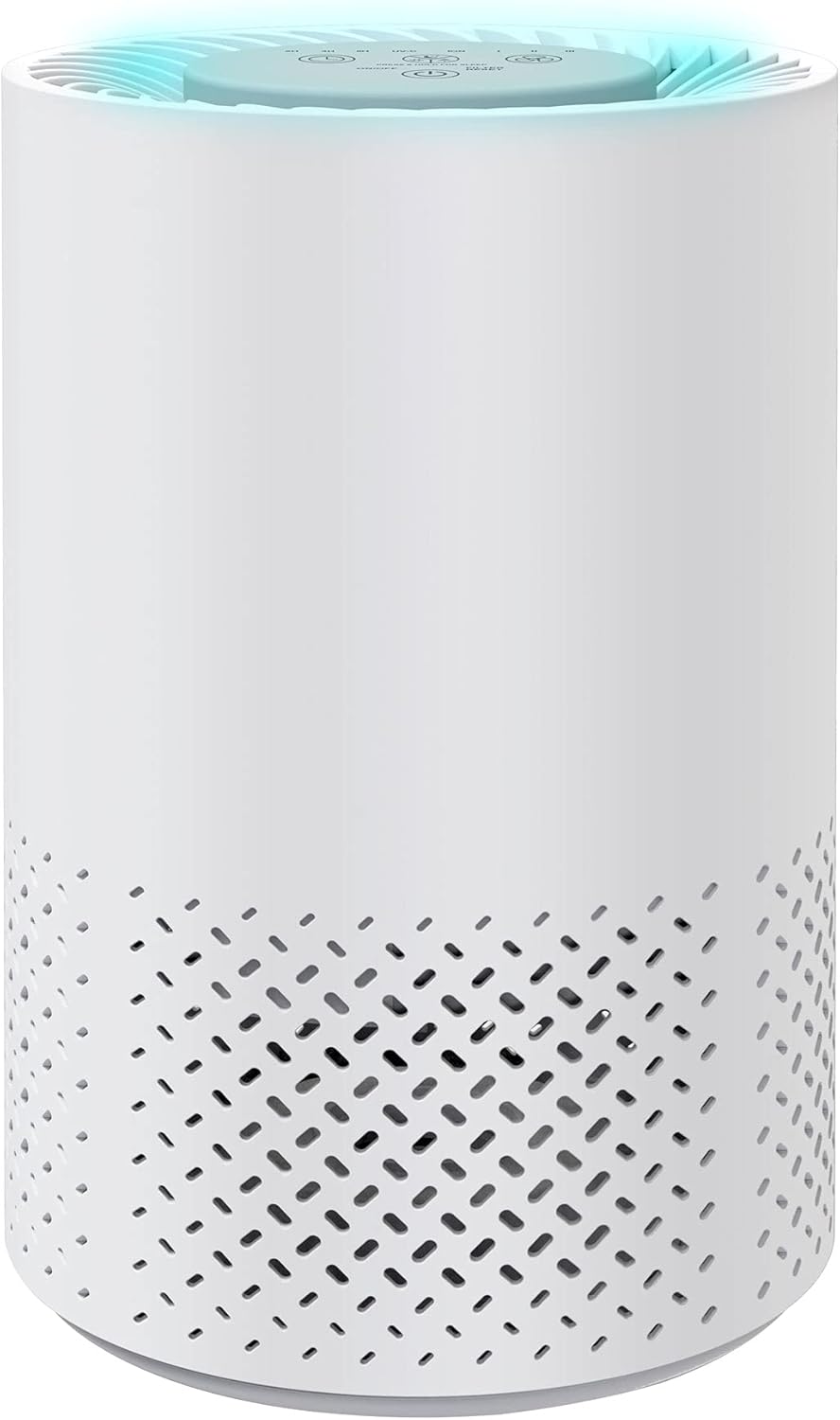 InvisiClean Stella 5 in 1 Air Purifier - H13 True HEPA, UV Light, Ionizer, Carbon Filter, Prefilter - Air Purifier for Allergies & Pets, Viruses, Bacteria, Home, Large Rooms, Dust, Mold, Allergens, Smoke, Odor Elimination Model: IC-2010