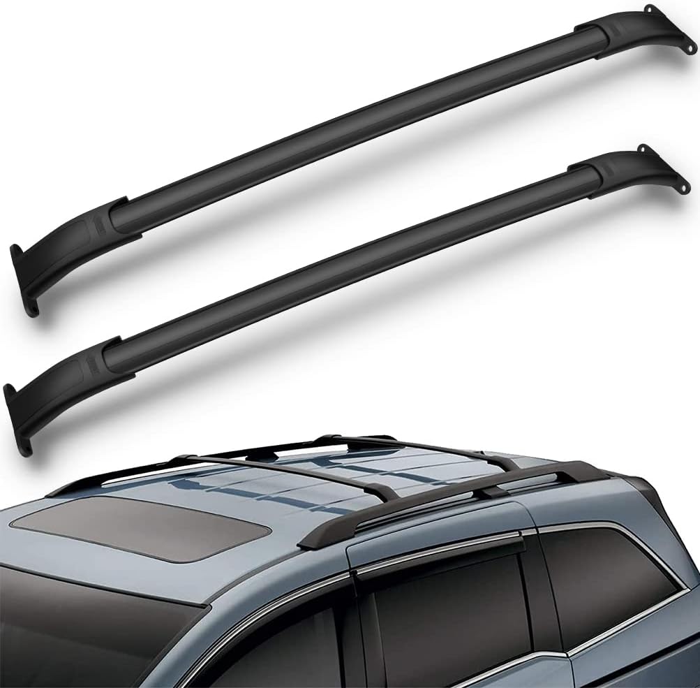 ZSPART Roof Rack Crossbars Fit for Escalade 2015-2020,for Escalade ESV 2015-2020,for Suburban 2015-2020,for Tahoe 2015-2020,for Yukon 2015-2020,for Yukon XL 2015-2020,Aluminum Rails Matte roof Rack
