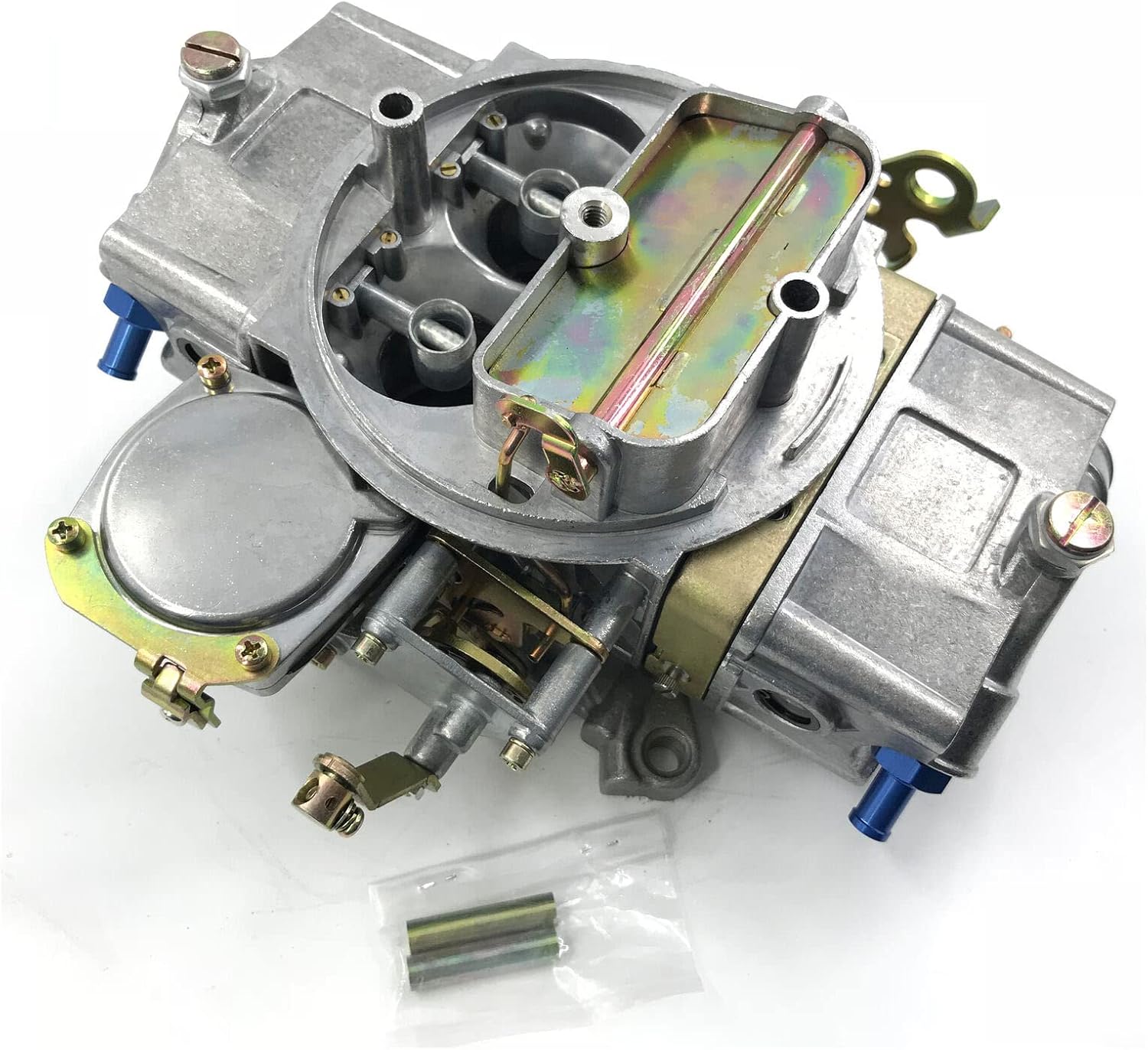 Aluminum Carburetor 600 CFM Vacuum Secondaries with Manual Choke