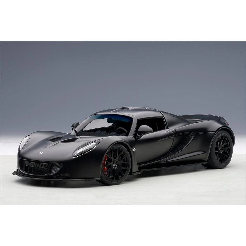 Hennessey Venom GT Matt Carbon Black 1/18 Diecast Model Car by AUTOart