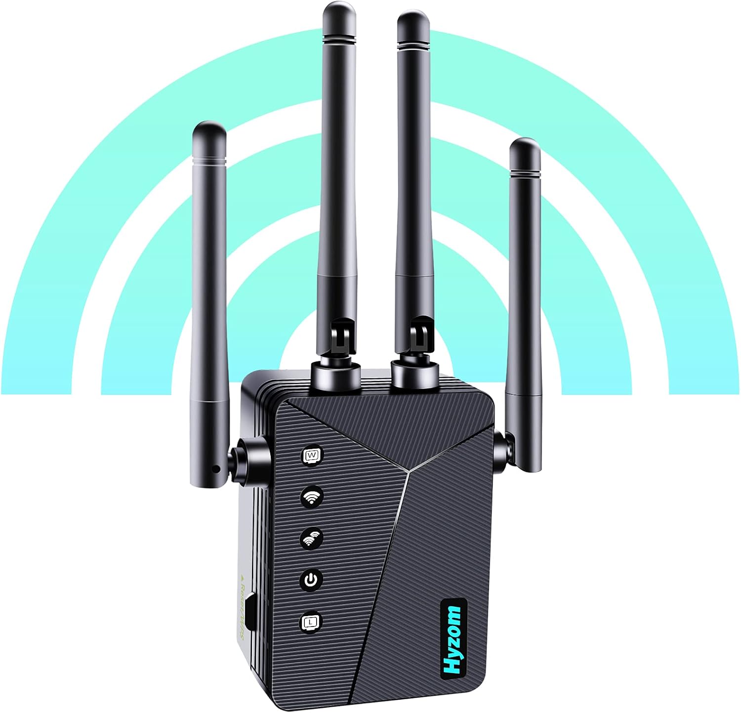 2022 Newest WiFi Range Extender Signal Booster up to 5000 sq.ft, Wireless Internet Repeater Wi-Fi Booster and Signal Amplifier with Ethernet Port, 1-Key Setup, 5 Working Modes Pack of 2