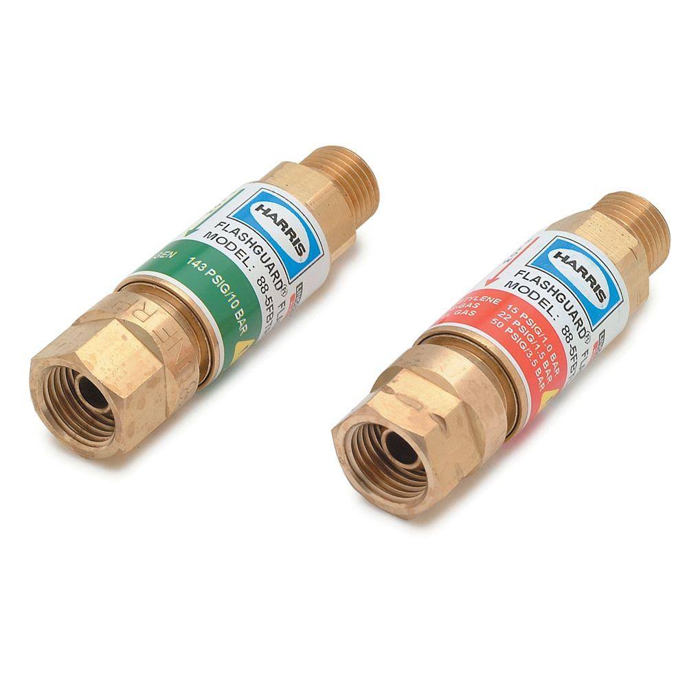 Harris 88-5 FBT Ru0026l Flashback Arrestor, Torch, Oxy/Fuel