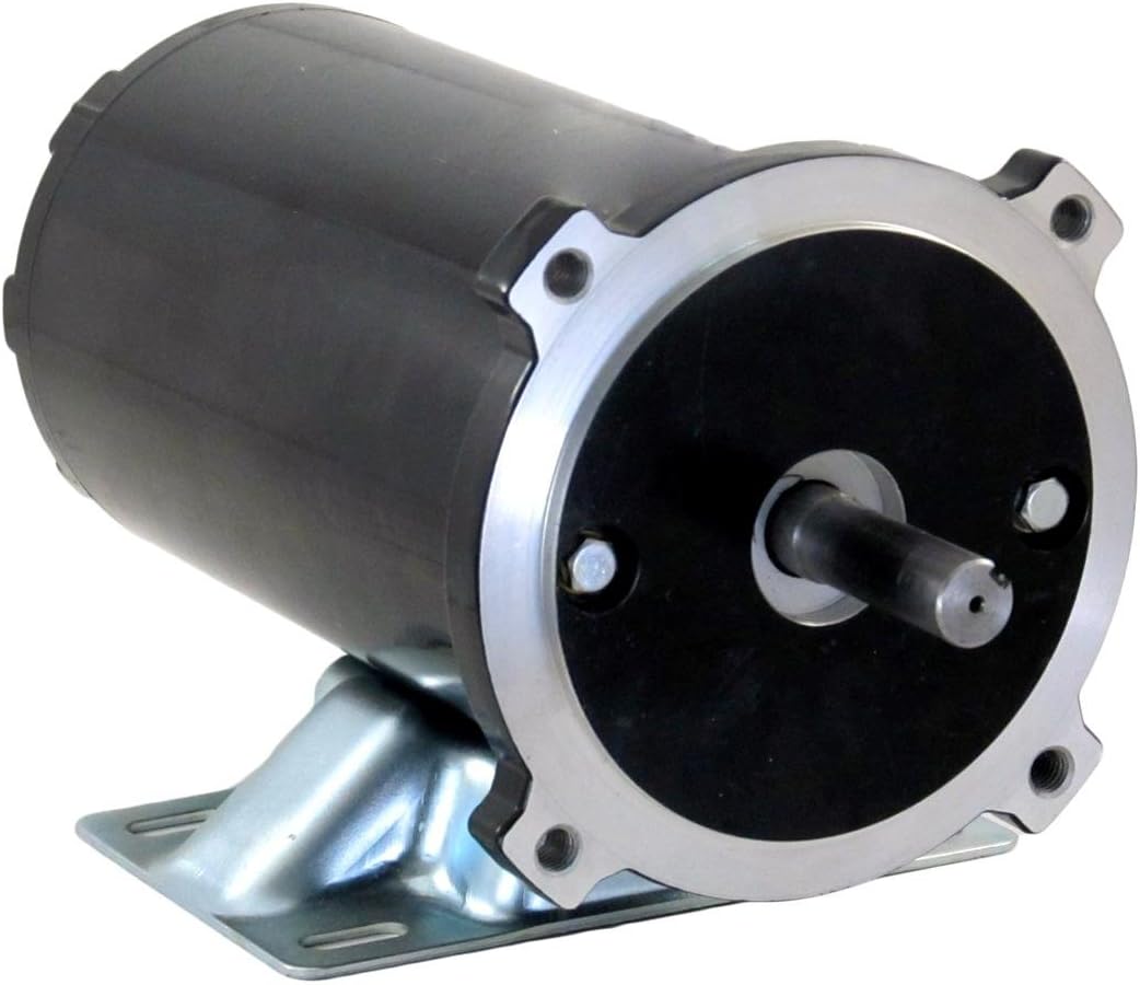 Rareelectrical NEW 12V 1/2HP BI-ROTATIONAL 1800 RPM TRACTION DRIVE MOTOR COMPATIBLE WITH C4D17NK73 C4D17NK7E