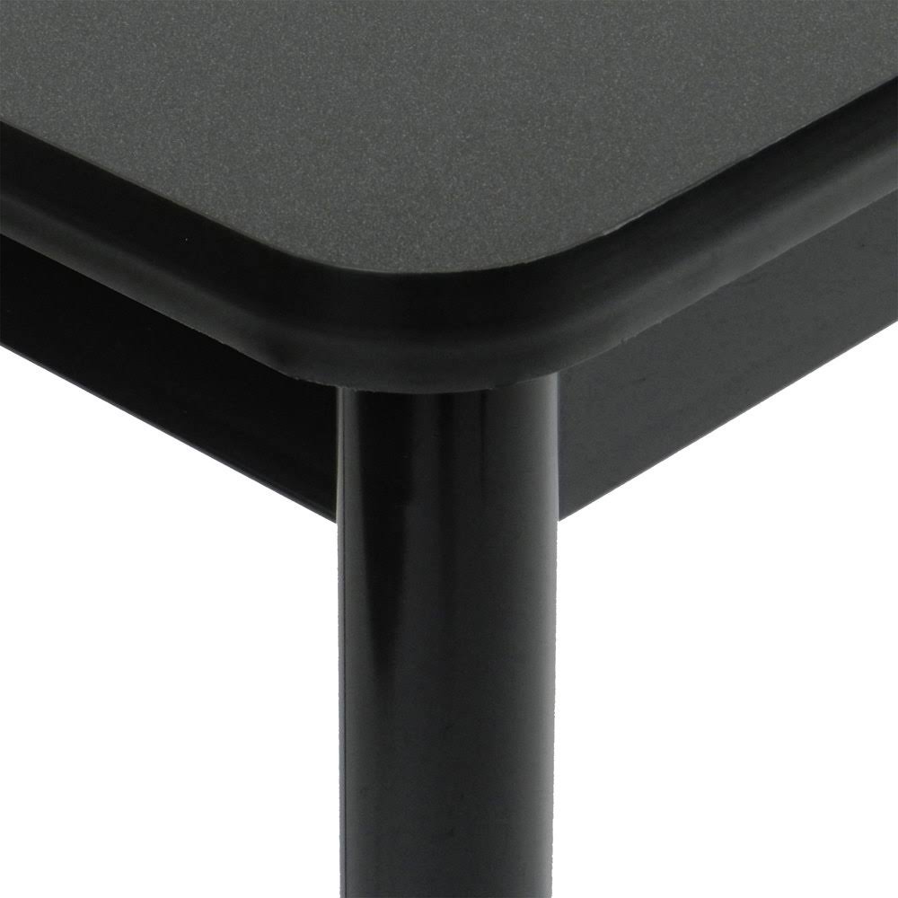 Correll LR3048-07 High Pressure Library Table 30 x 48 x 29 in. - Black Granite