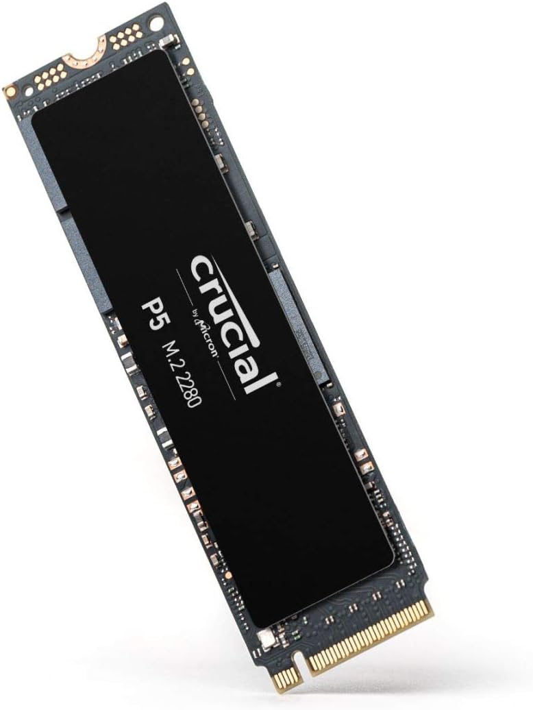 Crucial P5 250GB 3D NAND NVMe Internal Gaming SSD, up to 3400MB/s - CT250P5SSD8 Pack of 2
