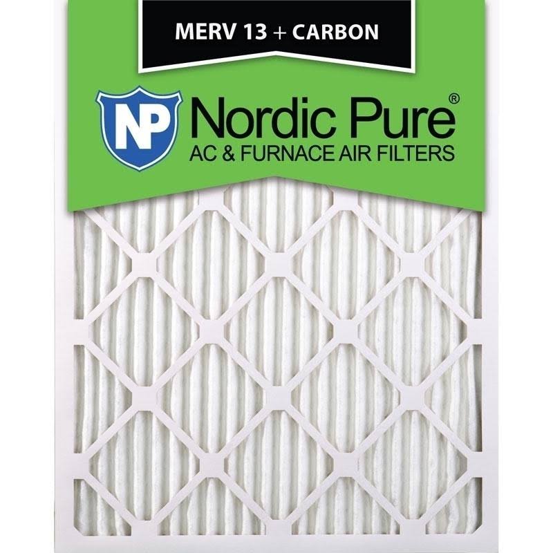 18x24x1 MERV 13 Plus Carbon AC Furnace Air Filters Qty 3