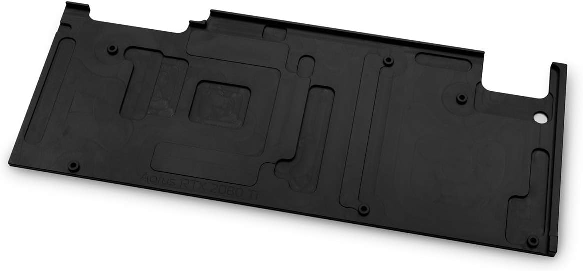 EKWB EK-Vector Aorus RTX 2080 Ti Backplate, Black Pack of 2