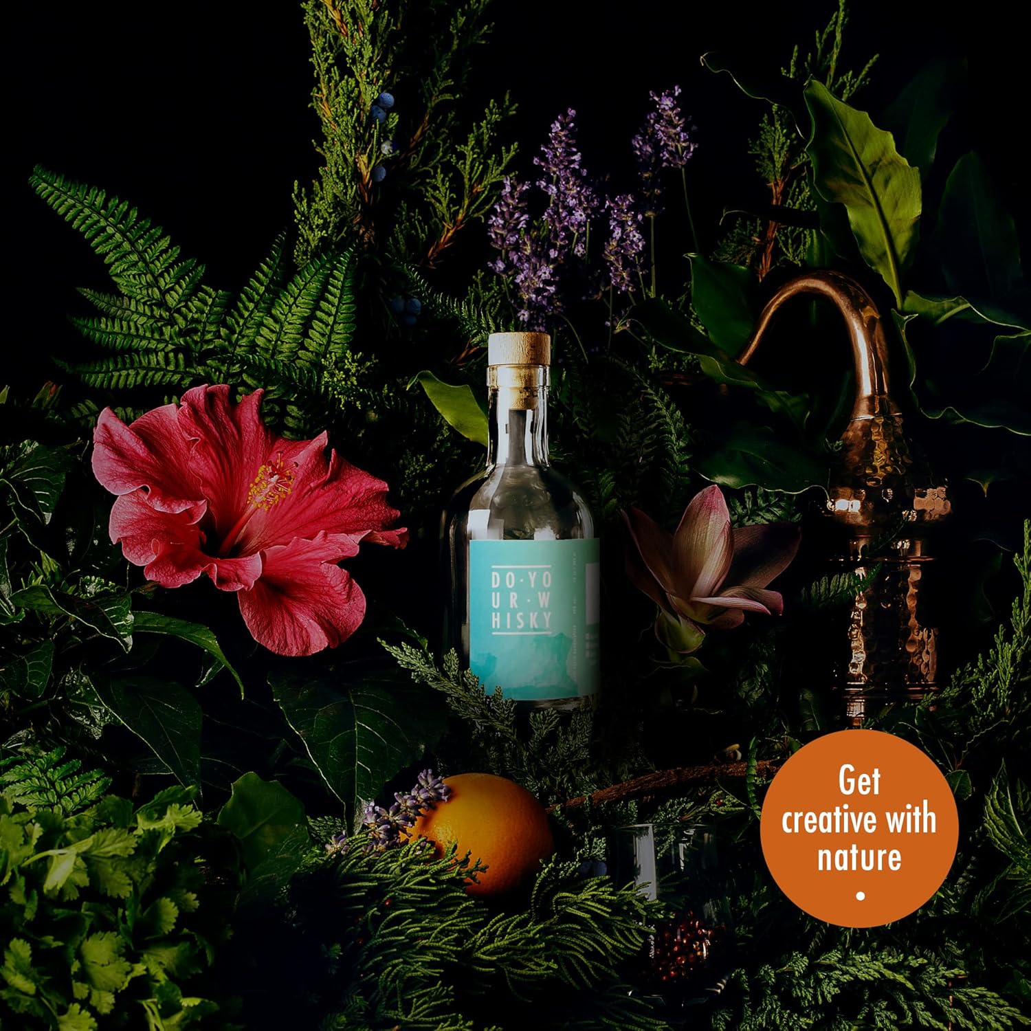 DO YOUR WHISKY Infusion | DIY Kit for Homemade Whisky Flavor | Original Gift Set | 12 Woodchip Blends & Botanicals in Glass Tubes | 6 Whiskey Stones | DO YOUR GIN as Seen in GQ, Vogue | Gifts for Men Pack of 2