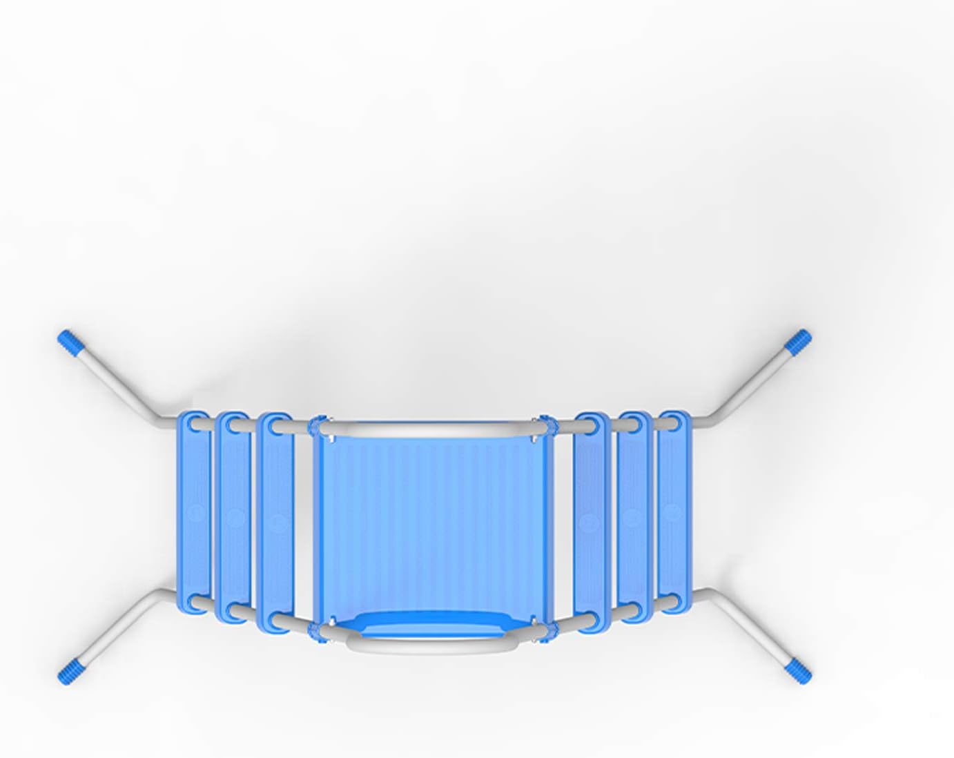 JLeisure 48 Inch 3 Step with Platform A Frame Deck Heavy Duty Metal Steel Frame Outdoor Backyard Above Ground Swimming Pool Ladder