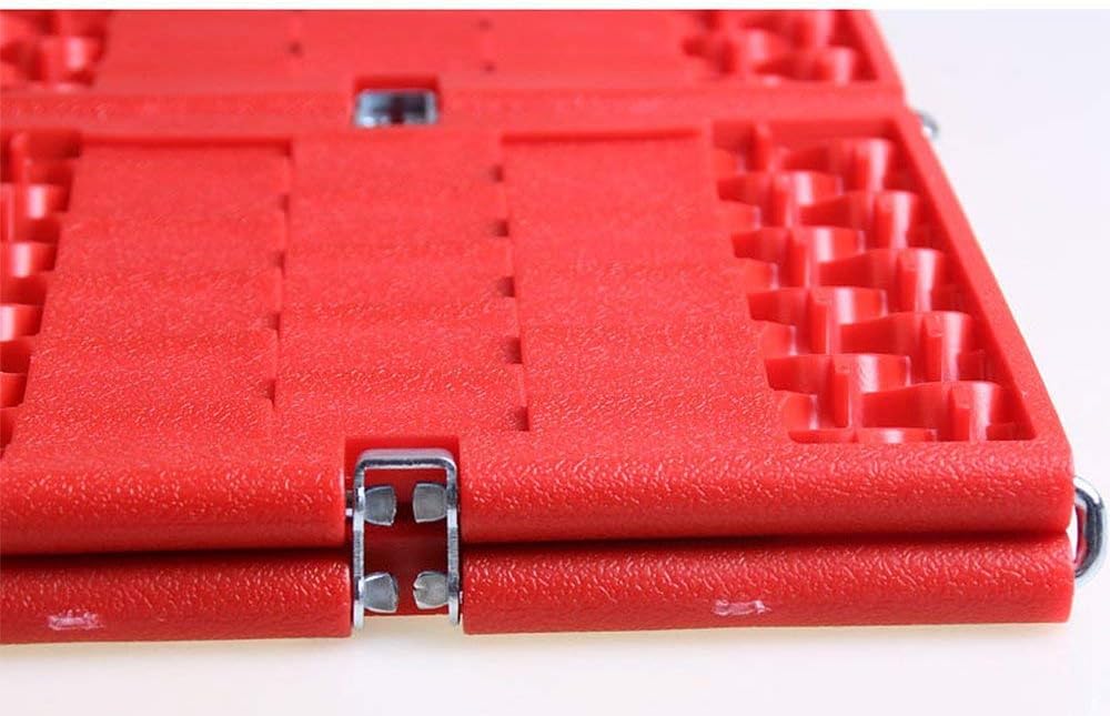 ZWANG All-Weather Foldable Auto Traction Mat Tire Grip Aid, Car Escape Mat, Non-Slip Mat, Ideal to Unstuck Your Car from Snow, Ice, Mud, and Sand (2-Pack) Pack of 2