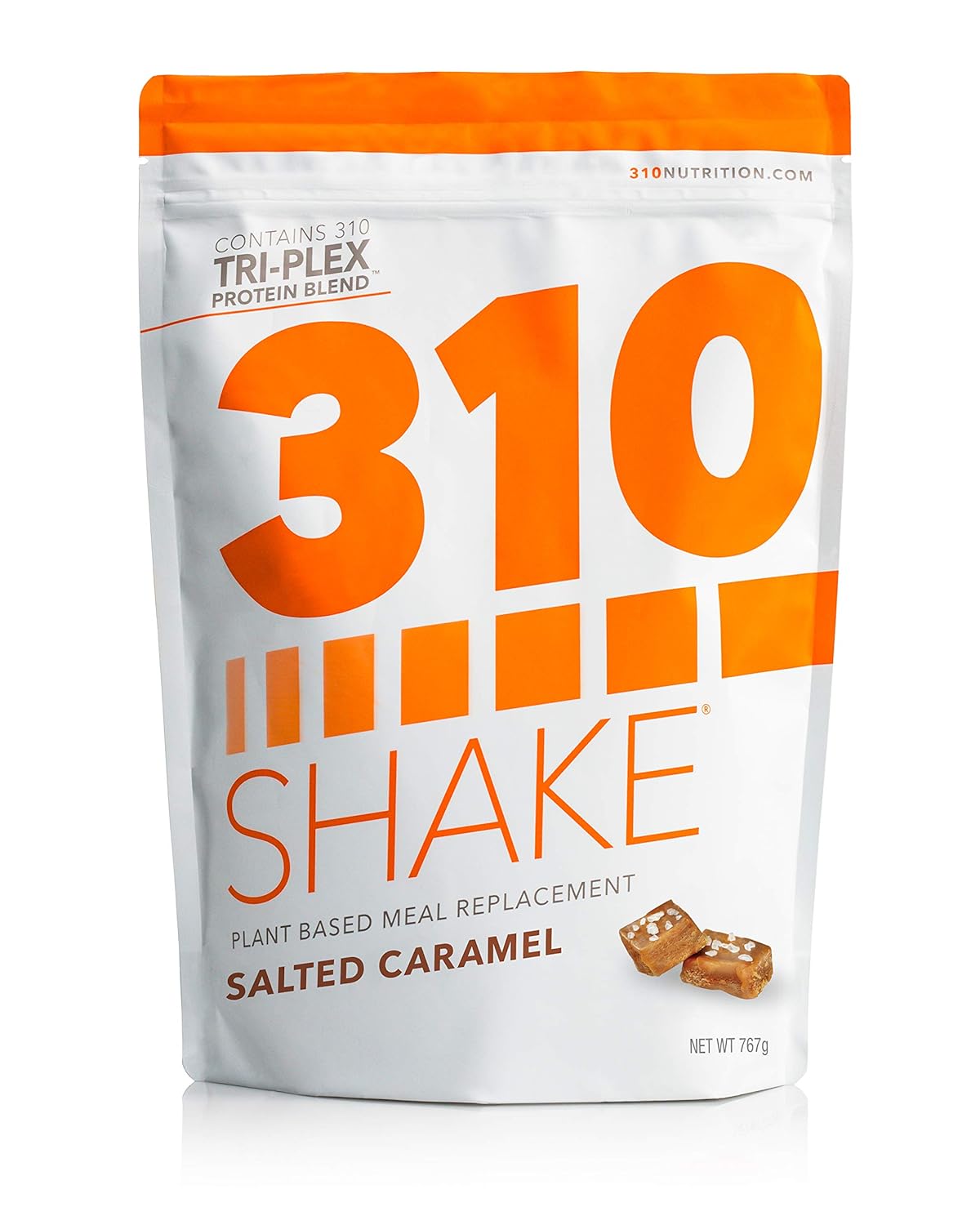 Plant Protein Powder and Meal Replacement Shake | 310 Shakes are Gluten, Dairy and Soy Free Protein and 0g of Sugar | Keto and Paleo Friendly (Salted Caramel, 28 Servings) Pack of 2