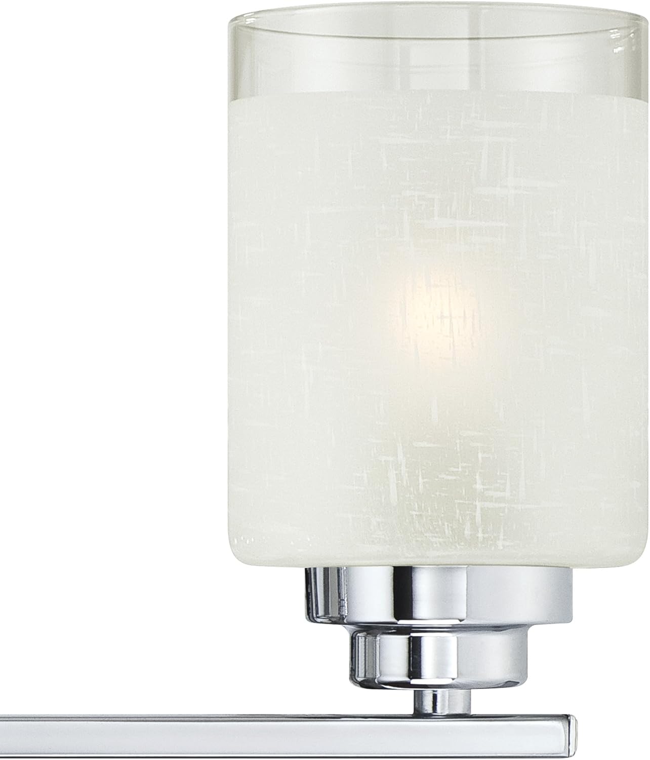 Westinghouse Lighting 63438A Hansen 3 Light Indoor Wall Fixture, Chrome Pack of 2